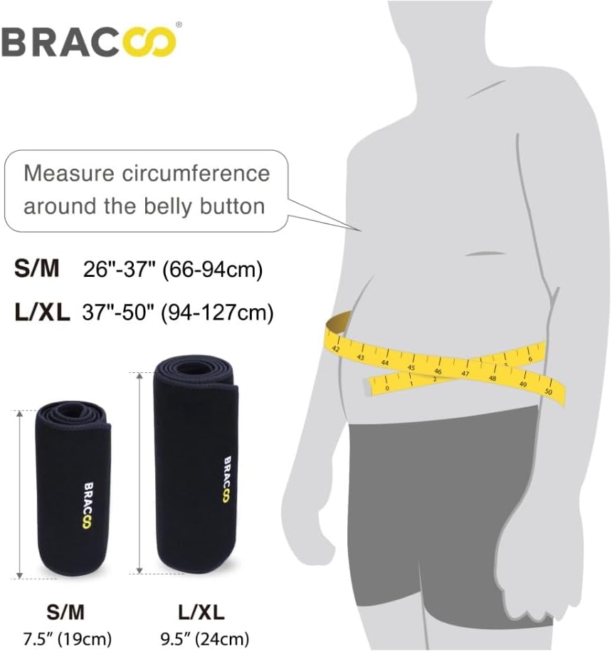 Waist Trimmer Wrap – Sweat Sauna Slim Belt for Men & Women | Core Stability & Abdominal Trainer