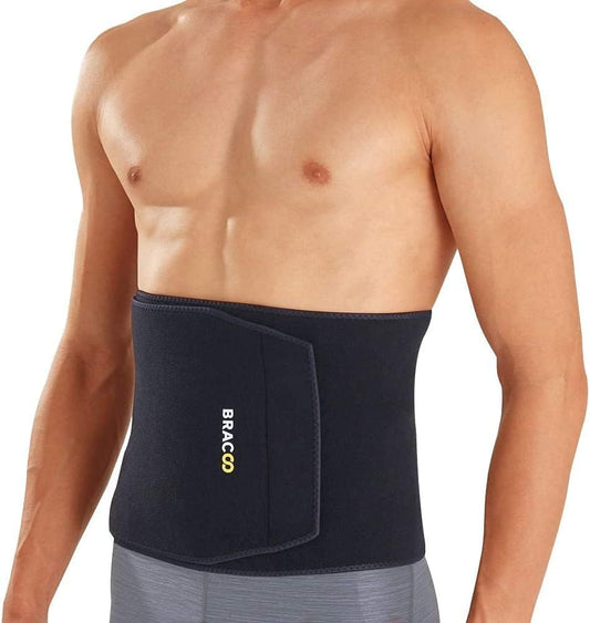 Waist Trimmer Wrap – Sweat Sauna Slim Belt for Men & Women | Core Stability & Abdominal Trainer